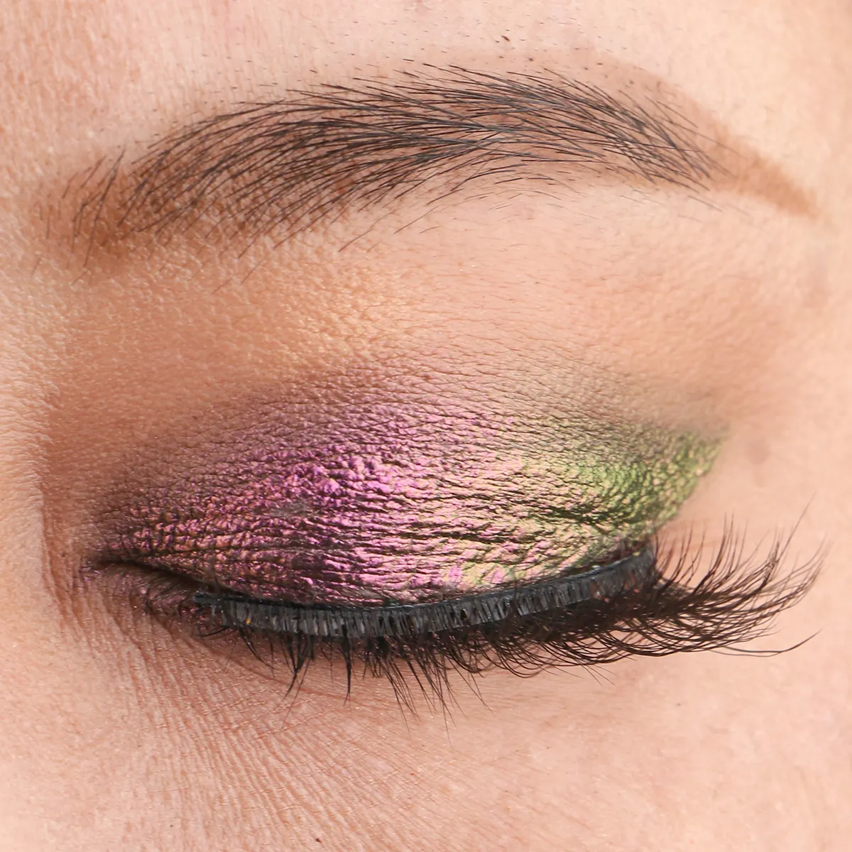 Water-Activated Multichrome Duochrome Chameleon Pigment Gel Eyeliner Chemical Eye Makeup