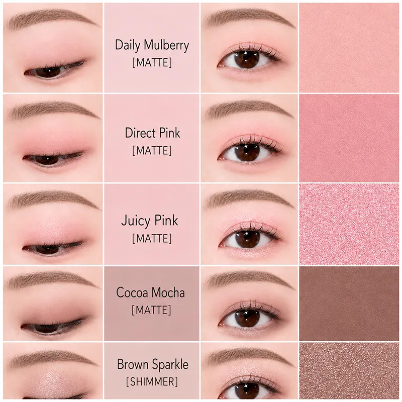 Custom Eyeshadow Palette OEM Cosmetics High-end Brand Contract Manufacturer 12-color Matte Eyeshadow Palette Private Label