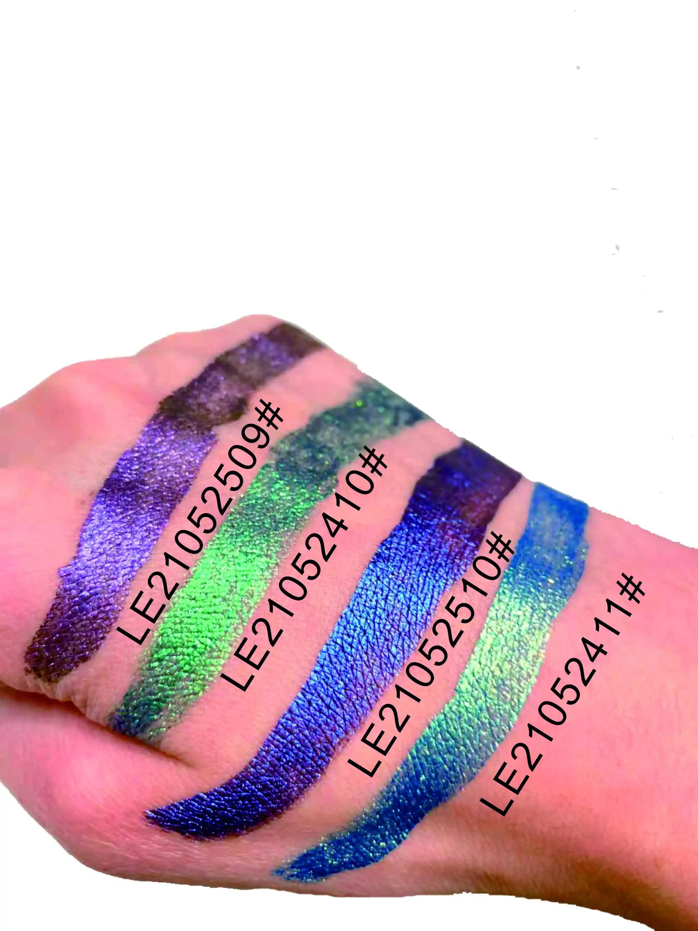 Private Label Luminous Glitter Eyeshadow Palette Powder Custom Logo Waterproof Long Lasting Chameleon Eye Shadow Makeup