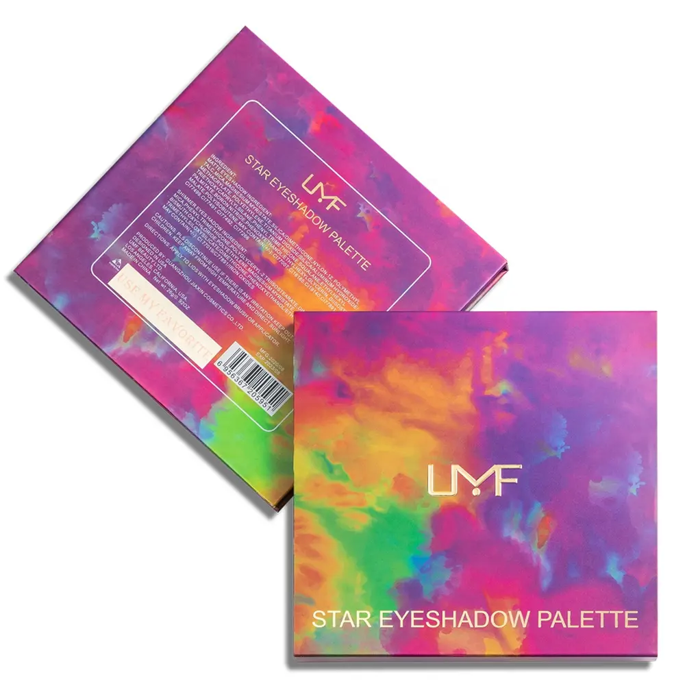 Waterproof Chemical-Based Eyeshadow Palette Private Label Shimmer Finish Long-Lasting Formula Custom Logo Wholesale 30 Colors