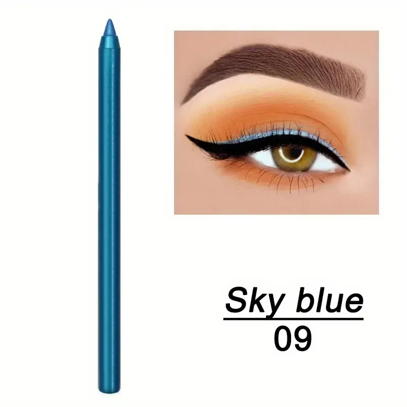 Custom Eyeliner Pencil OEM Wholesale Makeup Eyeshadow Halloween Coloring Multi-color Eyeliner Private Labeling