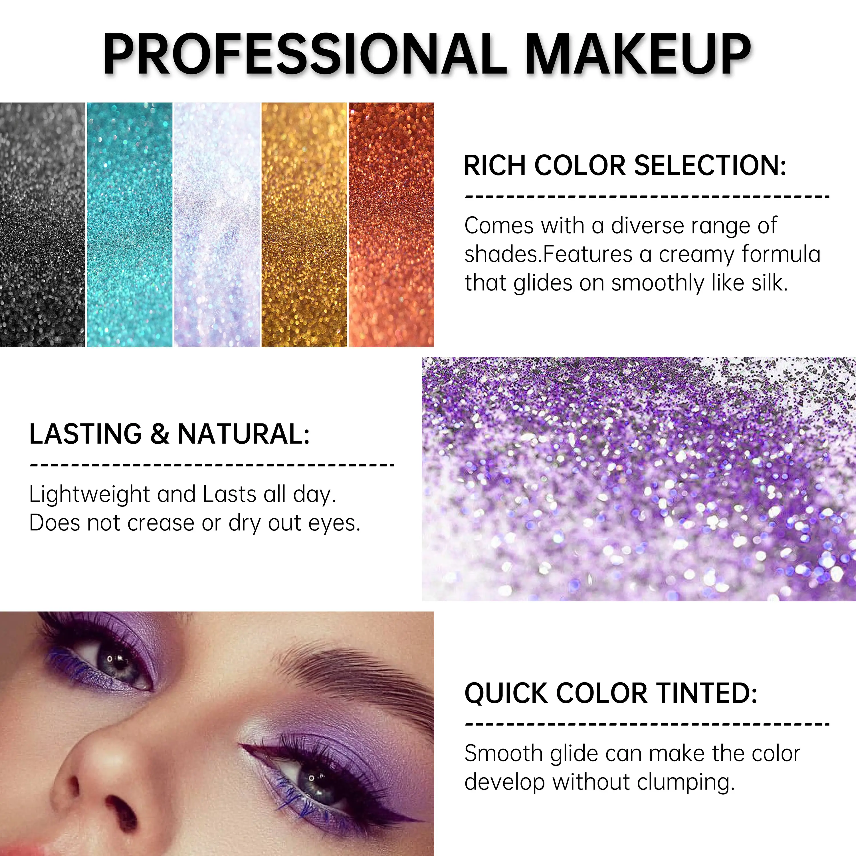 Custom Eyeshadow Palette OEM Chameleon Eyeshadow Waterproof Long Lasting Luxury 18 Colour Multi Chrome Eyeshadow Private Label