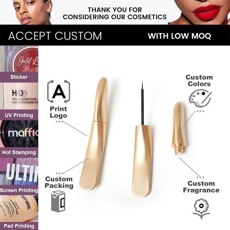 Waterproof Long Lasting Quick Dry Hot Sell Eyeliner Waterproof Eyeliner Pencil Liquid Eyeliner for Eye Beauty