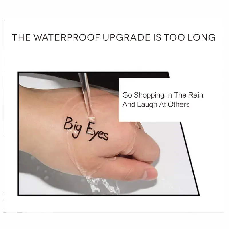 2022 New Eyeliner Private Label Makeup OEM ODM Custom Logo Long Lasting Liquid Eyeliner Waterproof