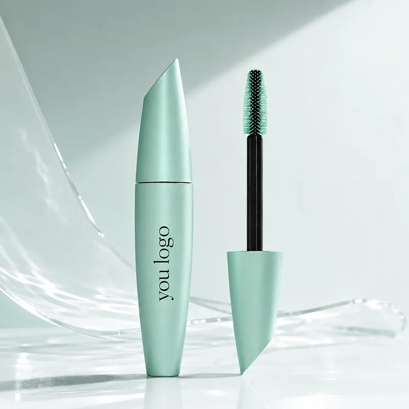 Custom Mascara OEM Brand Cosmetics Manufacturer Waterproof Long-lasting High-end Light Luxury Mascara Private Label