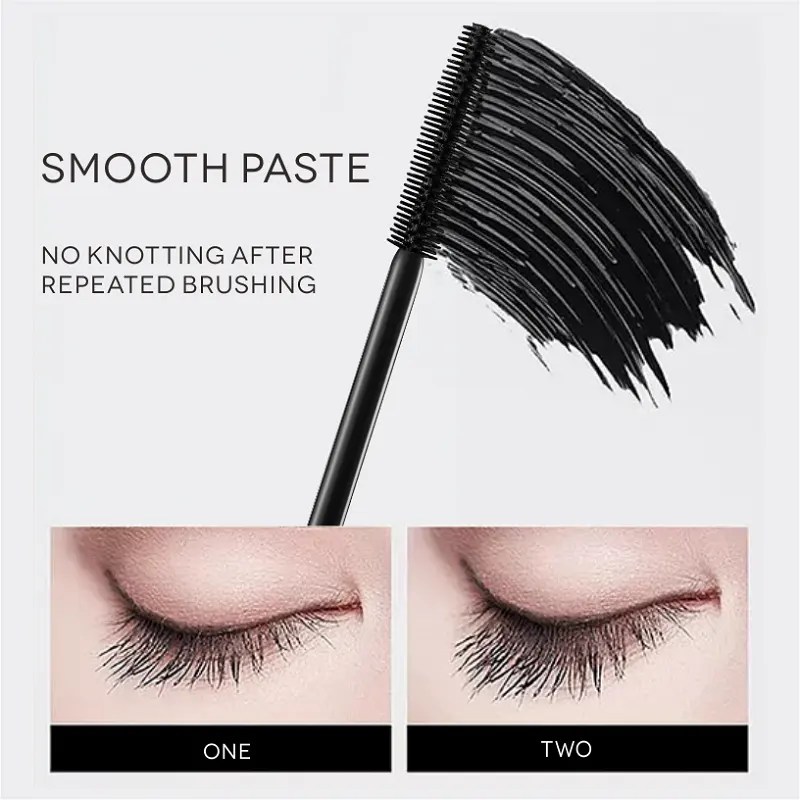 Hot Selling Mineral Waterproof Liquid 4D Long Lasting Thick Black Eye Lash New Makeup for
