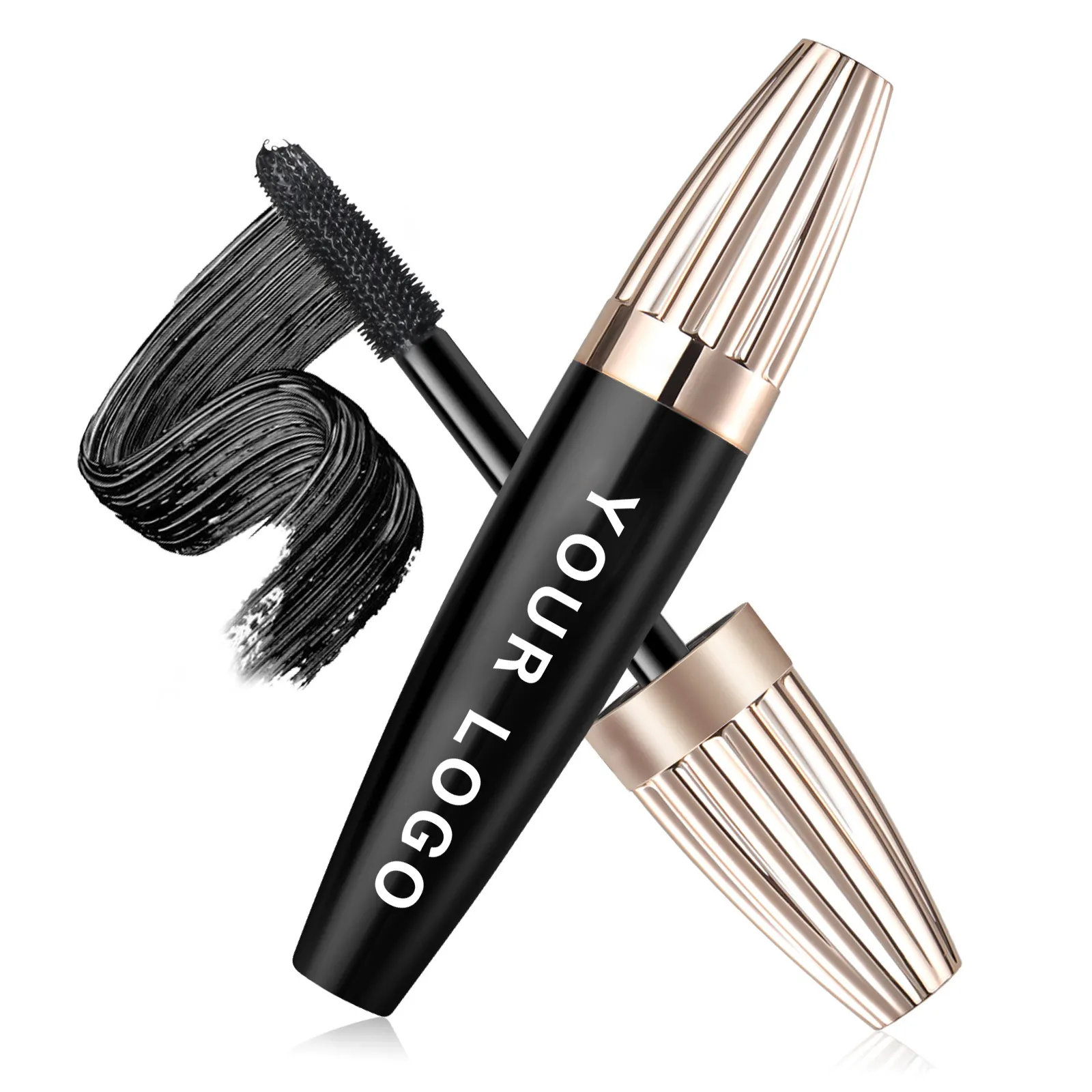 Custom Waterproof Curling Mineral for OEM Cosmetic Manufacturers Black 4D Fiber Private Label