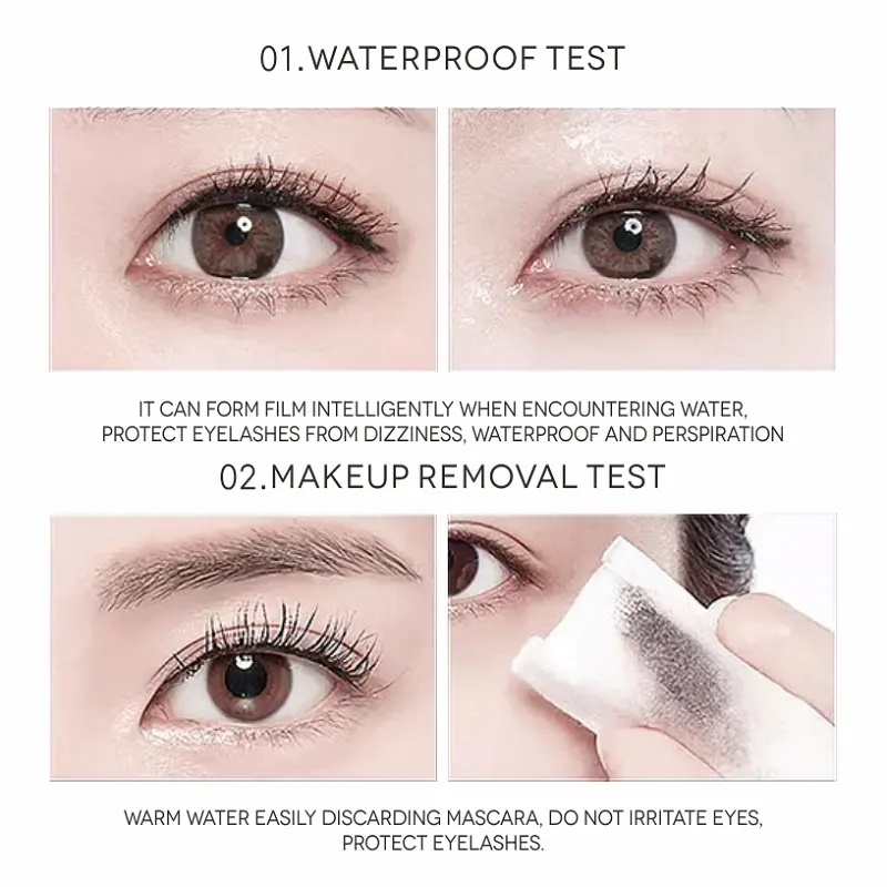 Hot Sale Custom Logo Big Eye Waterproof Long Lasting Liquid for Private Label OEM Natural Curling Black Chemical