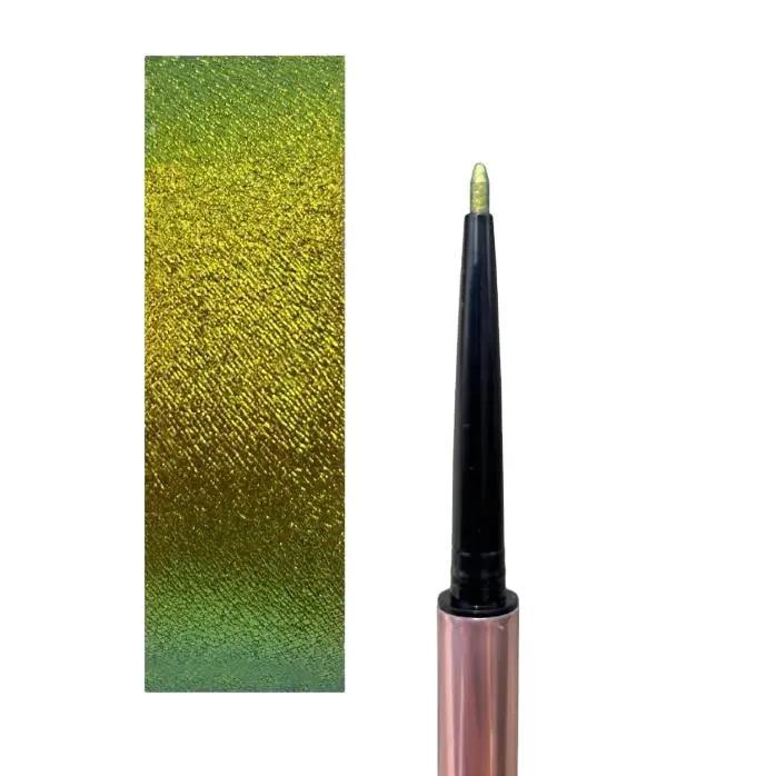 Private Label 5 Colors Mineral Liquid Eyeliner Waterproof Long Lasting Wholesale Makeup Double-headed Brush