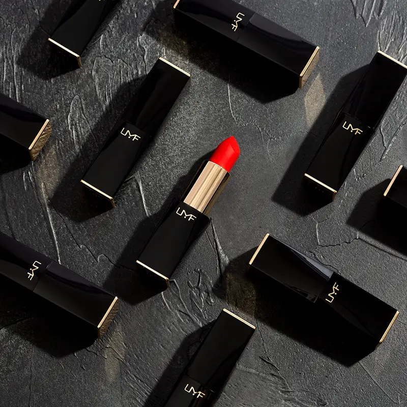 OEM Private Label Vegan Wholesale Chemical Fashion Makeup Lipstick Long Lasting Waterproof 20 Colors Matte