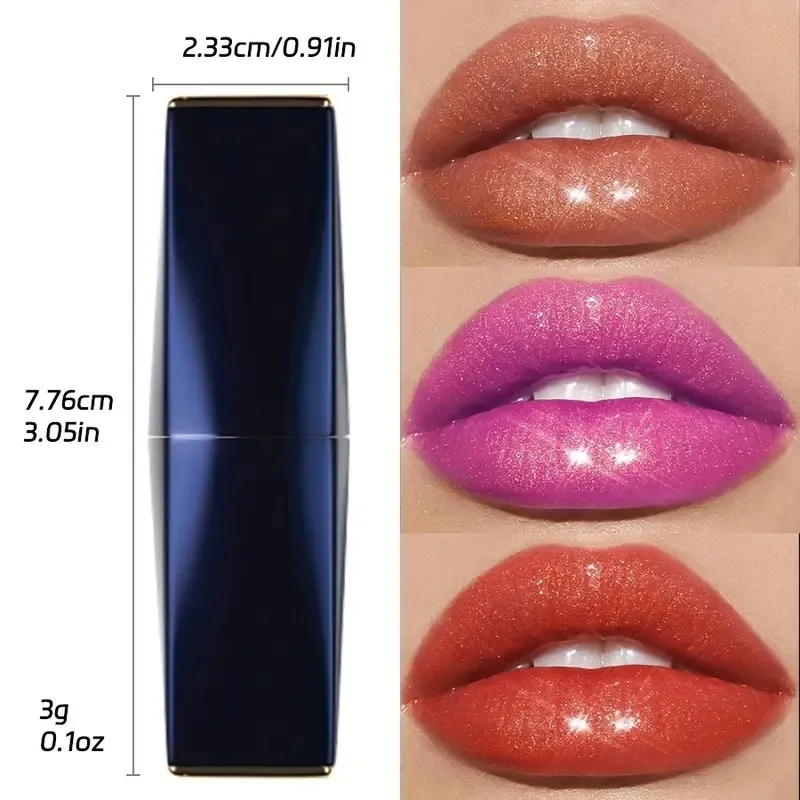 Custom Luxury Fashion Lipstick OEM Private Label High Quality Waterproof Long Lasting Moisturizing Metal Lipstick