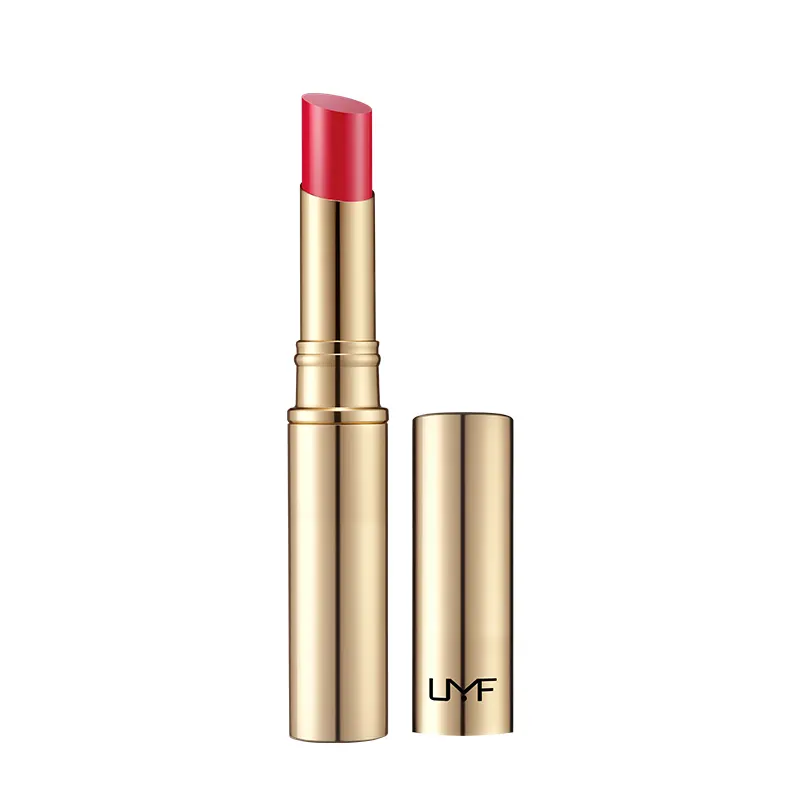Custom Lipstick OEM Beauty Makeup Gold-plated Tube Long-lasting Waterproof Moisturizing Matte Multi-colors Private Label