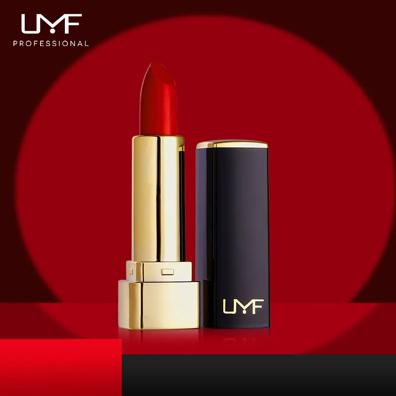 Custom Lipstick OEM Beauty Cosmetics Manufacturers Waterproof Matte Moisturizing Vegan Black Gold Private Label