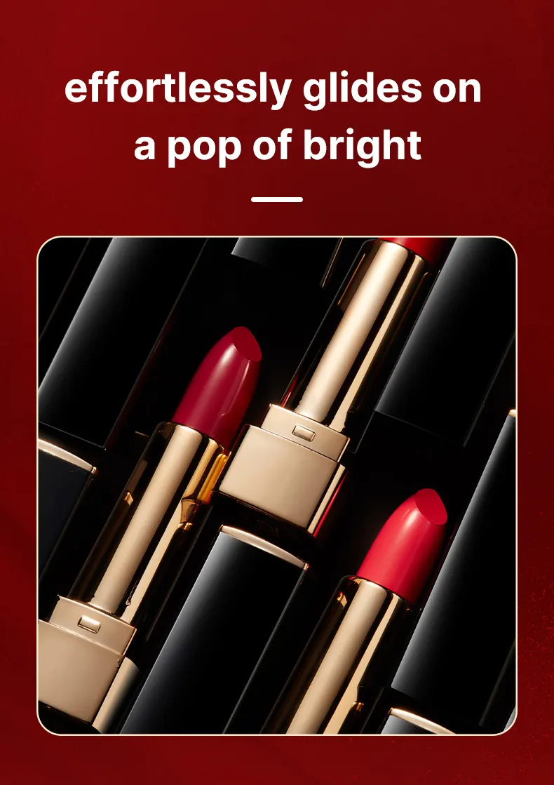 Custom Lipstick OEM Beauty Cosmetics Manufacturers Waterproof Matte Moisturizing Vegan Black Gold Private Label