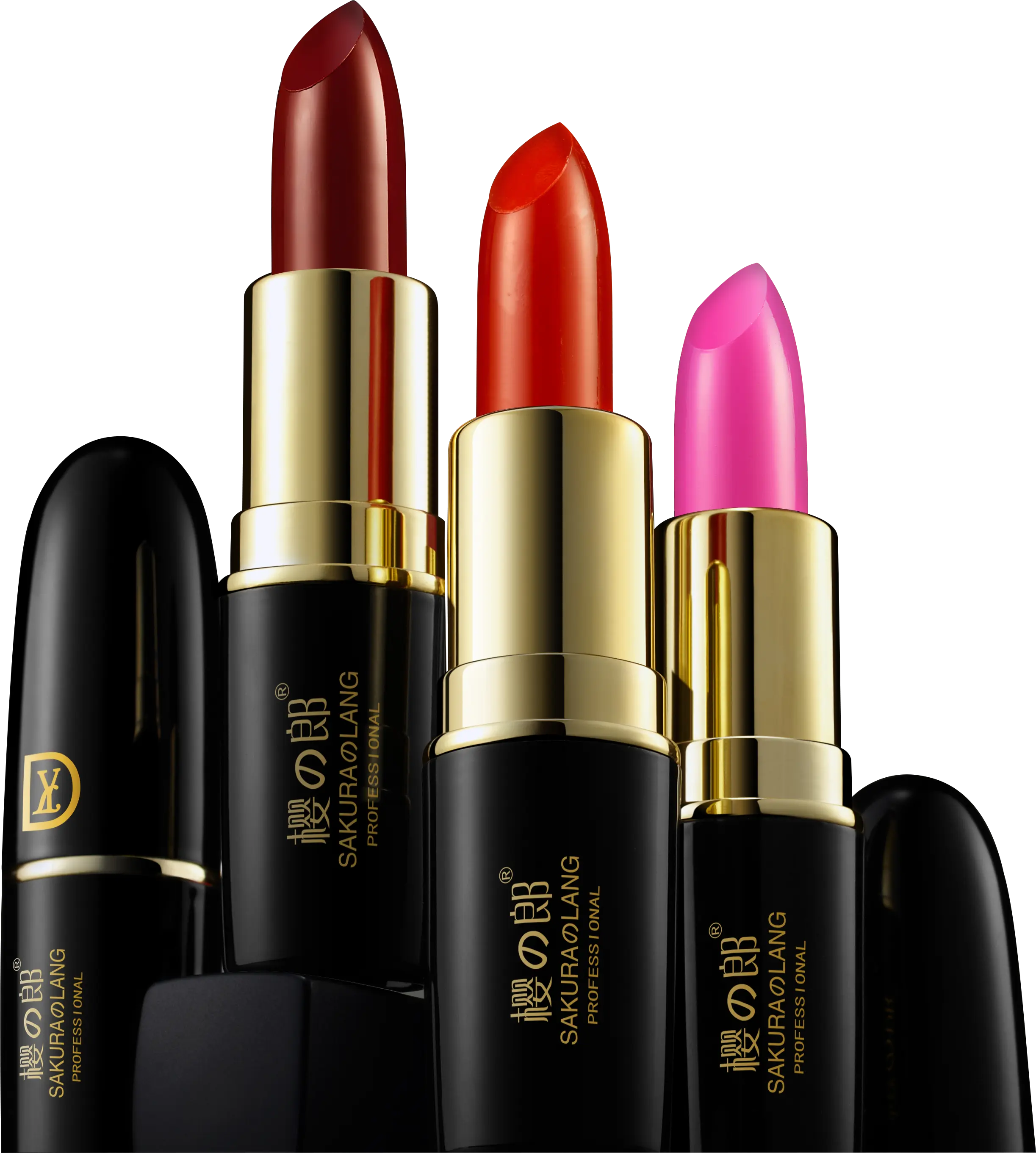New Custom Black Mineral Beauty Matte Lipstick Case Tube Private Label OEM ODM Makeup Waterproof Long Lasting High Pigmented