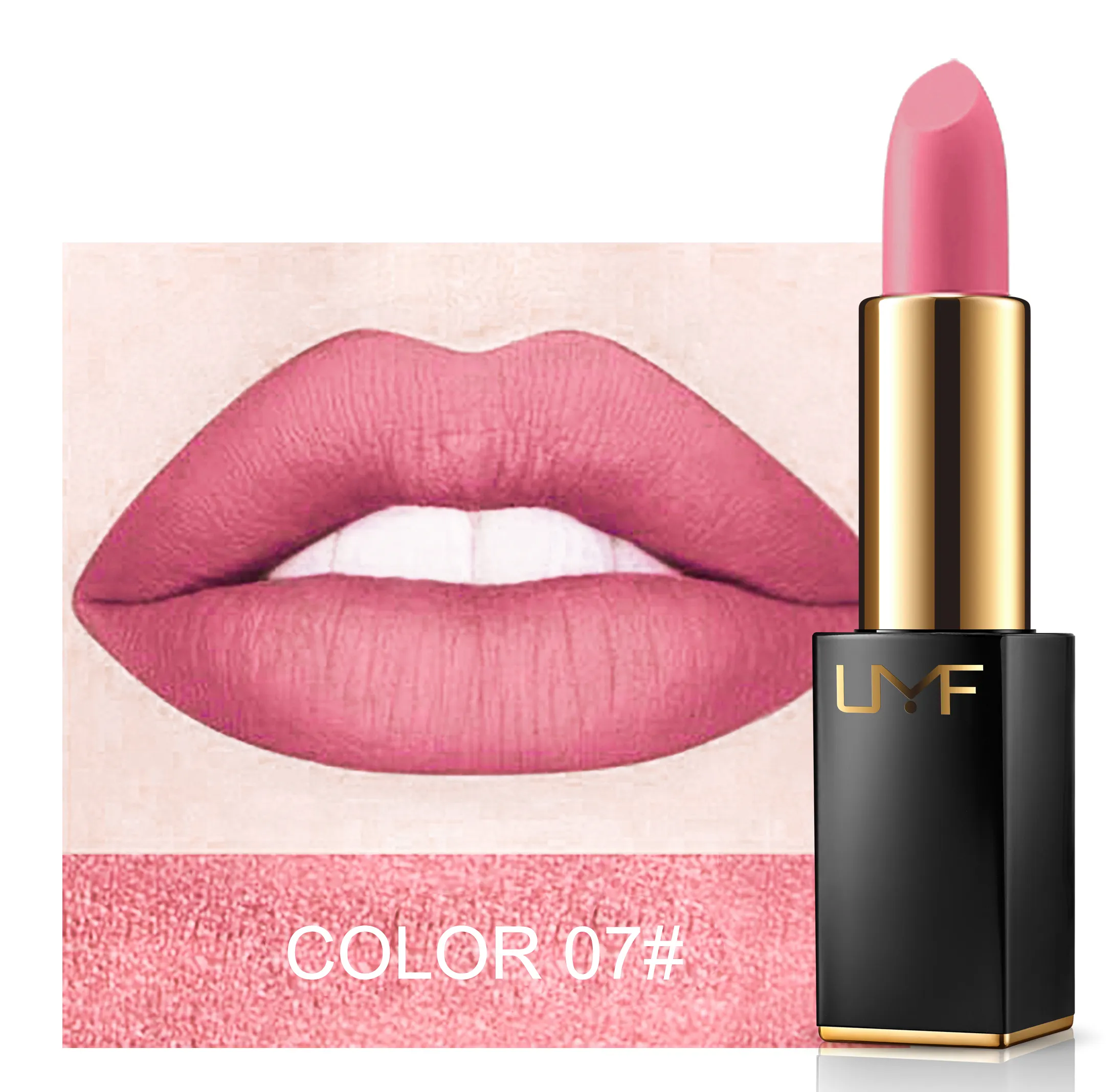 Matte Red Lipstick Fashion Luxury Waterproof Long Lasting High Pigmented Custom Private Label Cosmetic