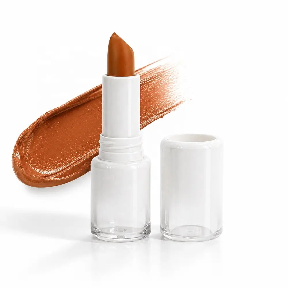 Custom Lipstick OEM Brand Manufacturing Clean Formula Factory Vegan Non-Stick Cup Waterproof High Pigment Lipstick Private Label