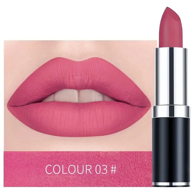 Custom Lipsticks OEM Wholesale Makeup Factory ODM Waterproof Matte Moisturizing Nude Matte Lipstick Set Private Label