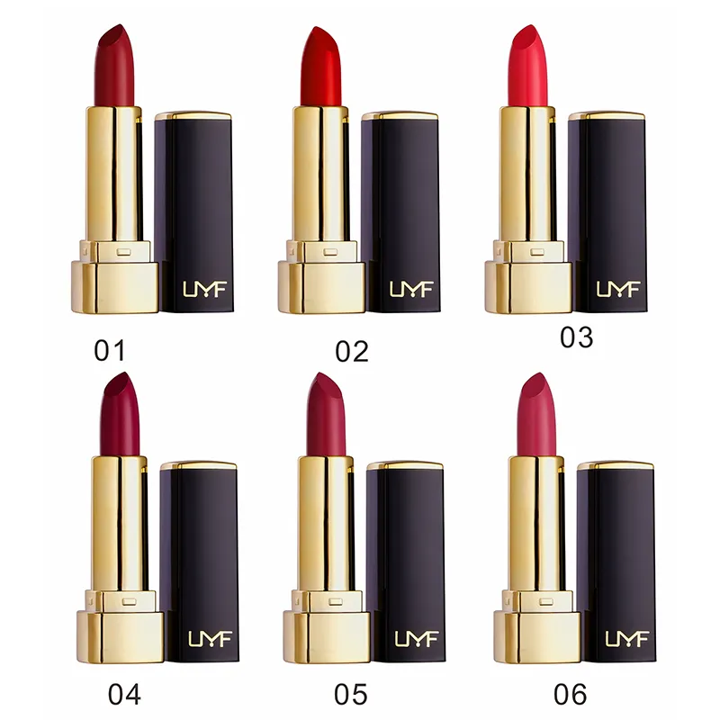 Custom Lipstick Oem Cosmetic Manufacturers Waterproof Long-lasting Moisturizing Velvet Ladies Lipstick Private Label