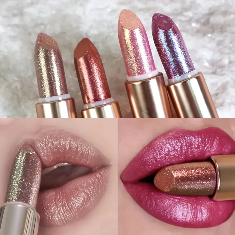 Custom Luxury Lipstick Waterproof Long-Lasting Moisturizing Shiny Lipstick Private Label Oem Makeup Manufacturers Chemical