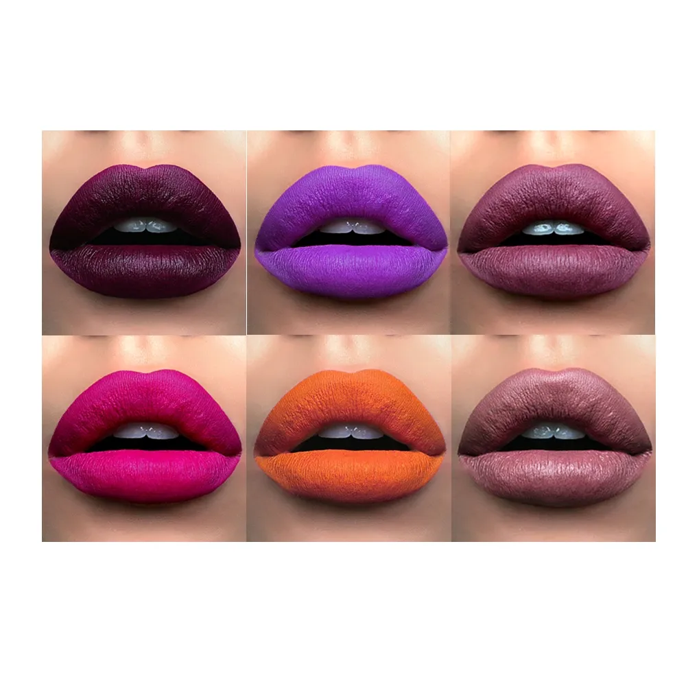 Hot Selling Creamy Matte Elegant Liquid Lipstick Tube Private Label Makeup OEM ODM Waterproof Velvet Liquid Lipstick