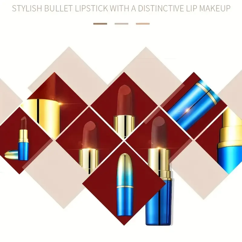 Custom Lipstick Oem Makeup Factory Cosmetics Nude Color Waterproof Moisturizing Matte Lipstick Private Label