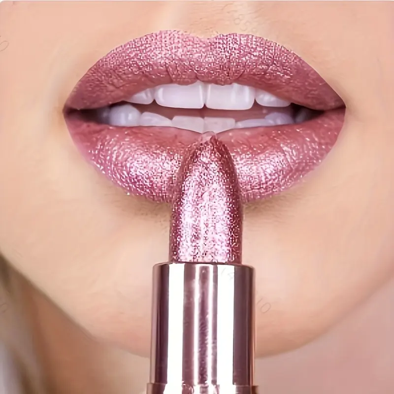 Custom Lipstick Oem Makeup Manufacturers Wholesale Waterproof Long Lasting Moisturizing Metal Lipstick Private Label
