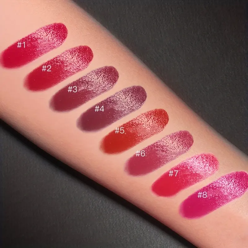 Custom Lipstick Oem Makeup Manufacturers High Quality Waterproof Long-lasting Moisturizing Pearlescent Lipstick Private Label