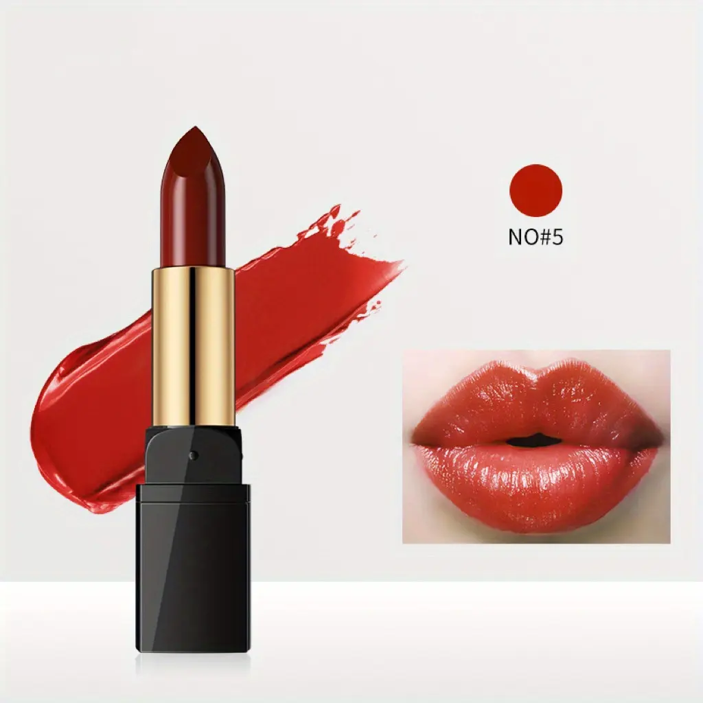 Custom Lipstick Oem Makeup Manufacturers High Quality Waterproof Long-lasting Moisturizing Pearlescent Lipstick Private Label