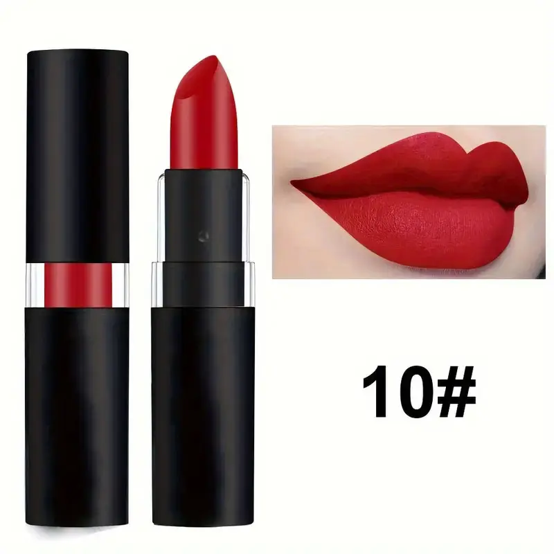 Custom Lipstick Oem Cosmetics Manufacturers High Quality Multi-color Waterproof Matte Lipstick Private Label