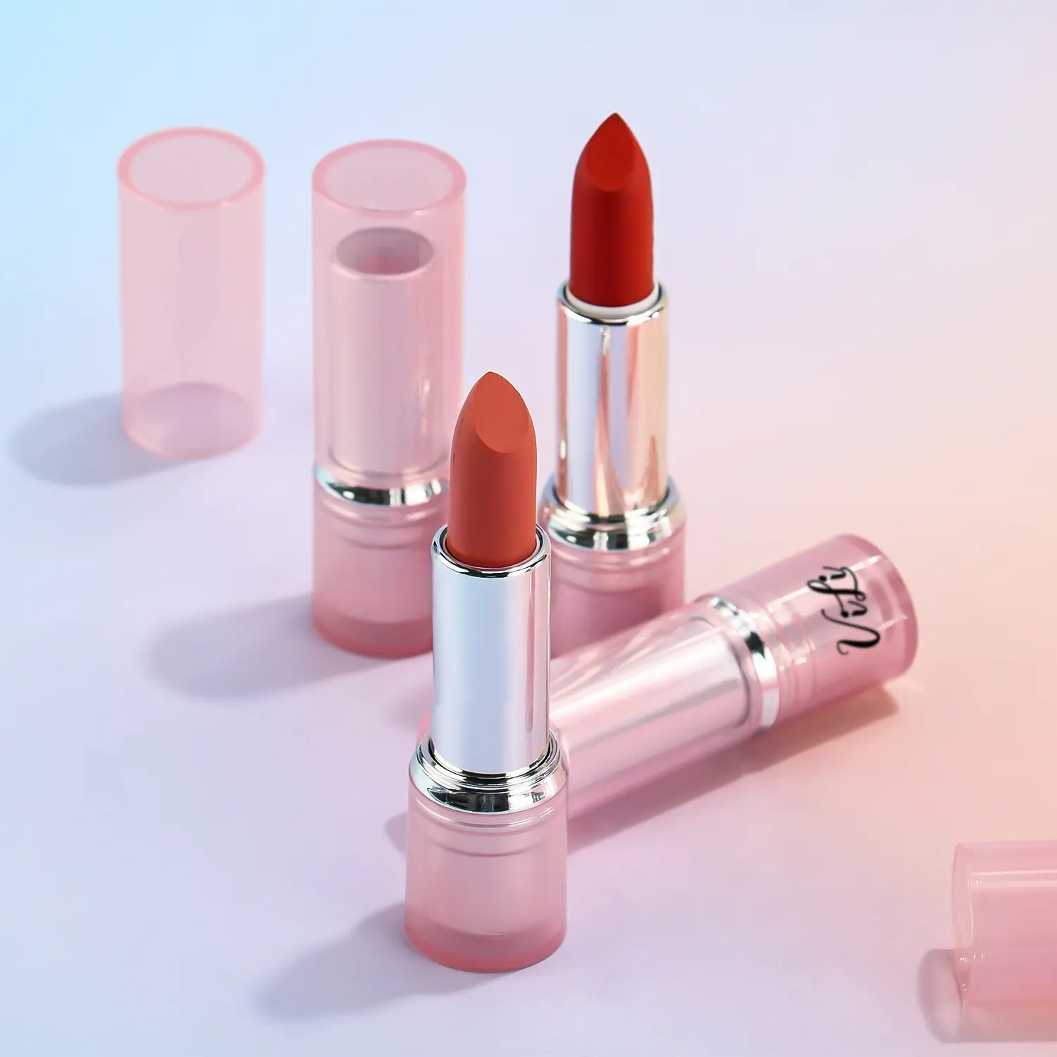 Customization Matte Velvet Fog Feeling Long-Lasting Lip Makeup Waterproof Sweatproof Long-lasting Cosmetics High Pigment