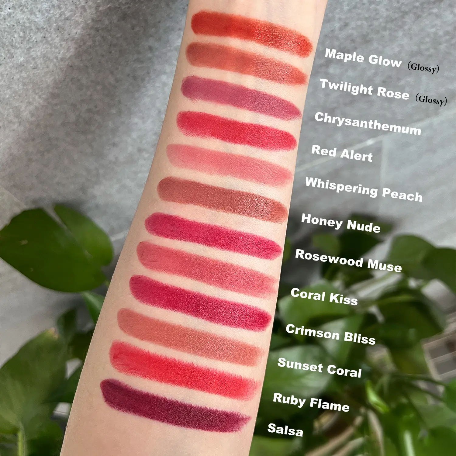 Customization Matte Velvet Fog Feeling Long-Lasting Lip Makeup Waterproof Sweatproof Long-lasting Cosmetics High Pigment