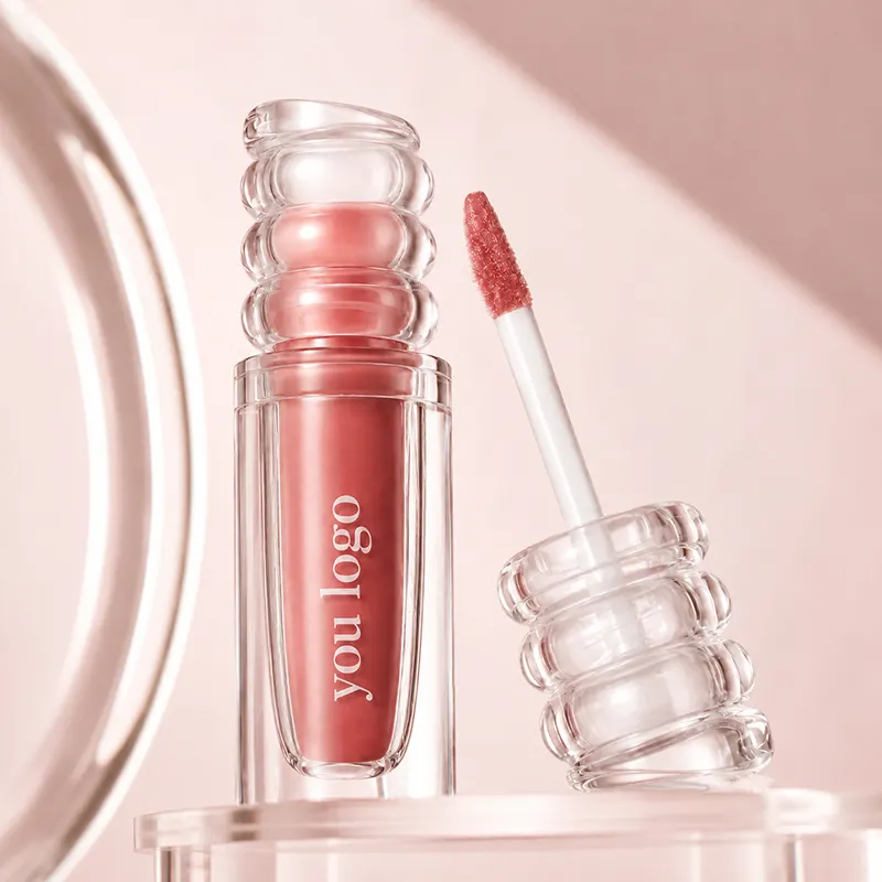 Custom Lip Gloss OEM Cosmetics High-end Lip Glaze Brand Manufacturing Moisturizing Long-lasting Watery Lip Gloss Private Label