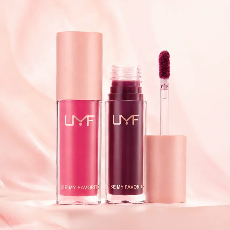 Custom Water Glossy Soft Mist Lip Glaze OEM Cosmetics Factory Waterproof Long-lasting High Pigment Lip Gloss Private Label