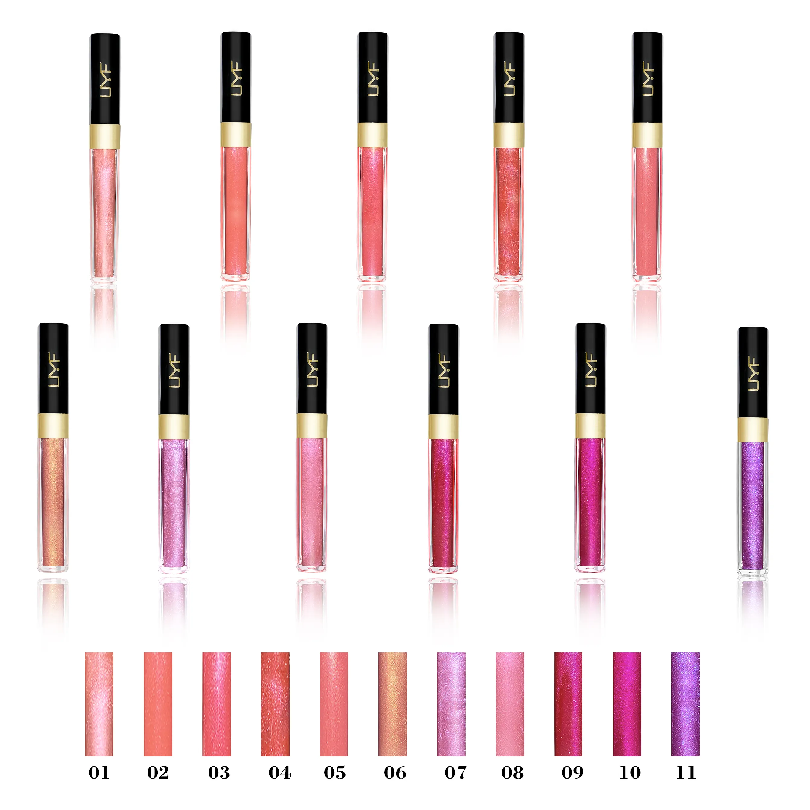 Matte Liquid Lipstick Long Lasting Waterproof Lip Gloss Daily Makeup11 Colors Lip Glaze