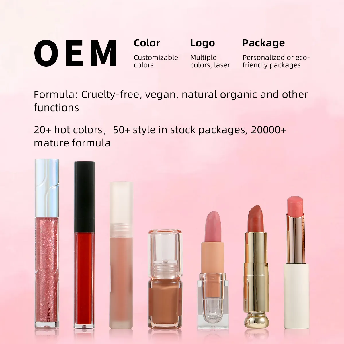 24 Natural Matte Beauty Glazed Lip Gloss in Sexy Nude Waterproof Liquid Lipstick with Non-Stick Cup Cream Lip Glaze