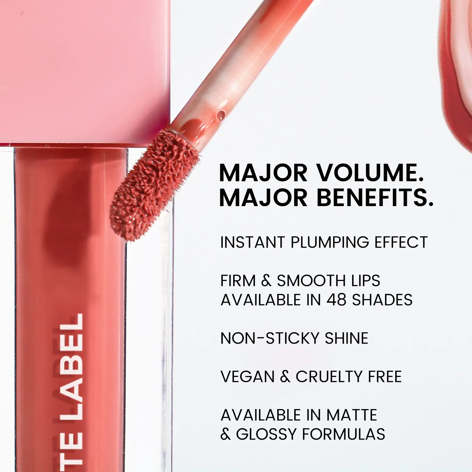 Wholesale High Quality Liquid Lip Gloss Glaze Lip No Cake Creamy Plumping Lip Gloss