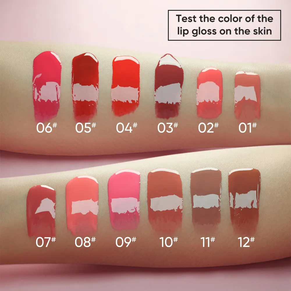 Long-Lasting Mini Vendor Mineral Lip Gloss Non-Sticky and Moisturizing Lip Plumper in Liquid Form