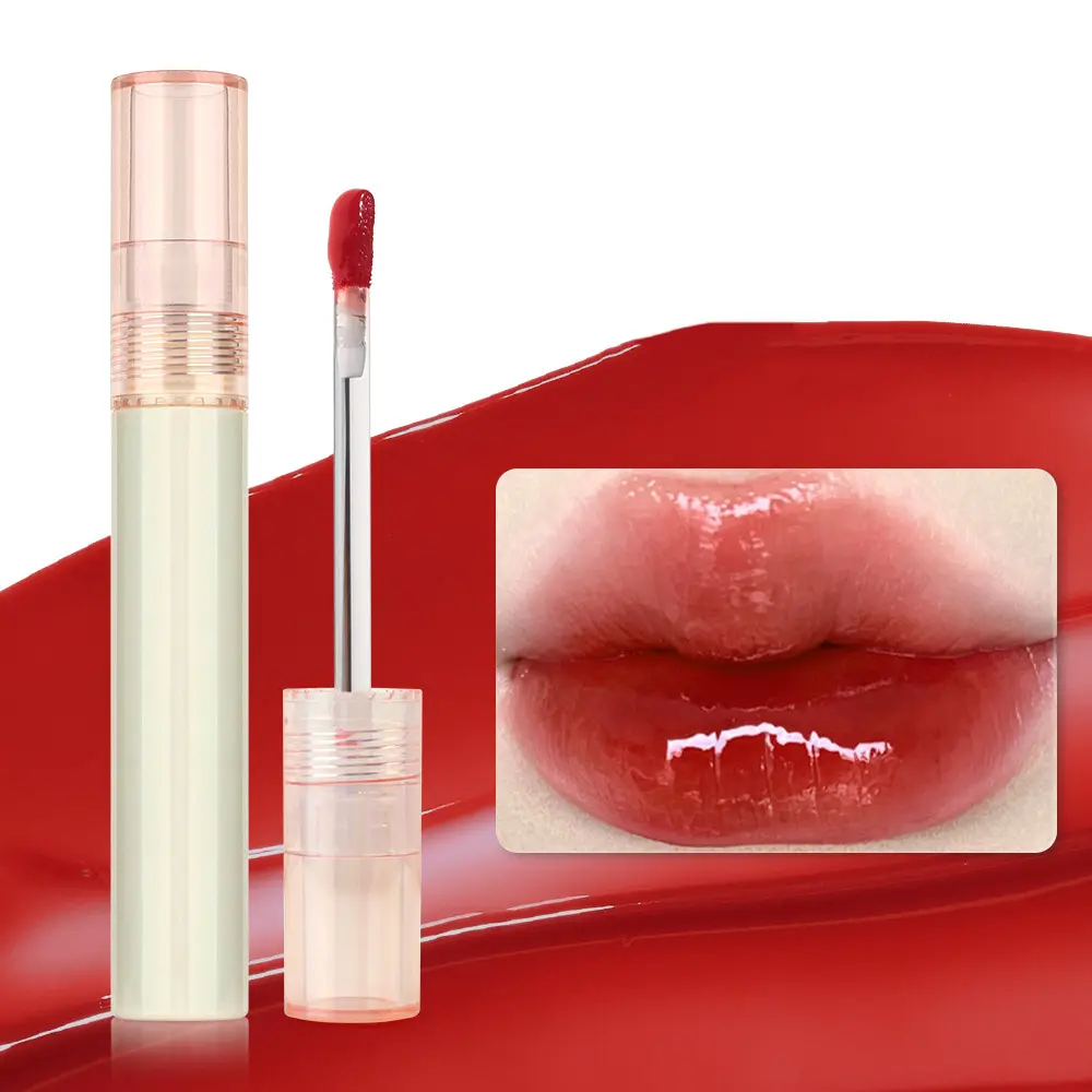 Wholesale Private Label Makeup Custom Makeup High Pigment Custom Logo Natural Lip Plumping Gloss