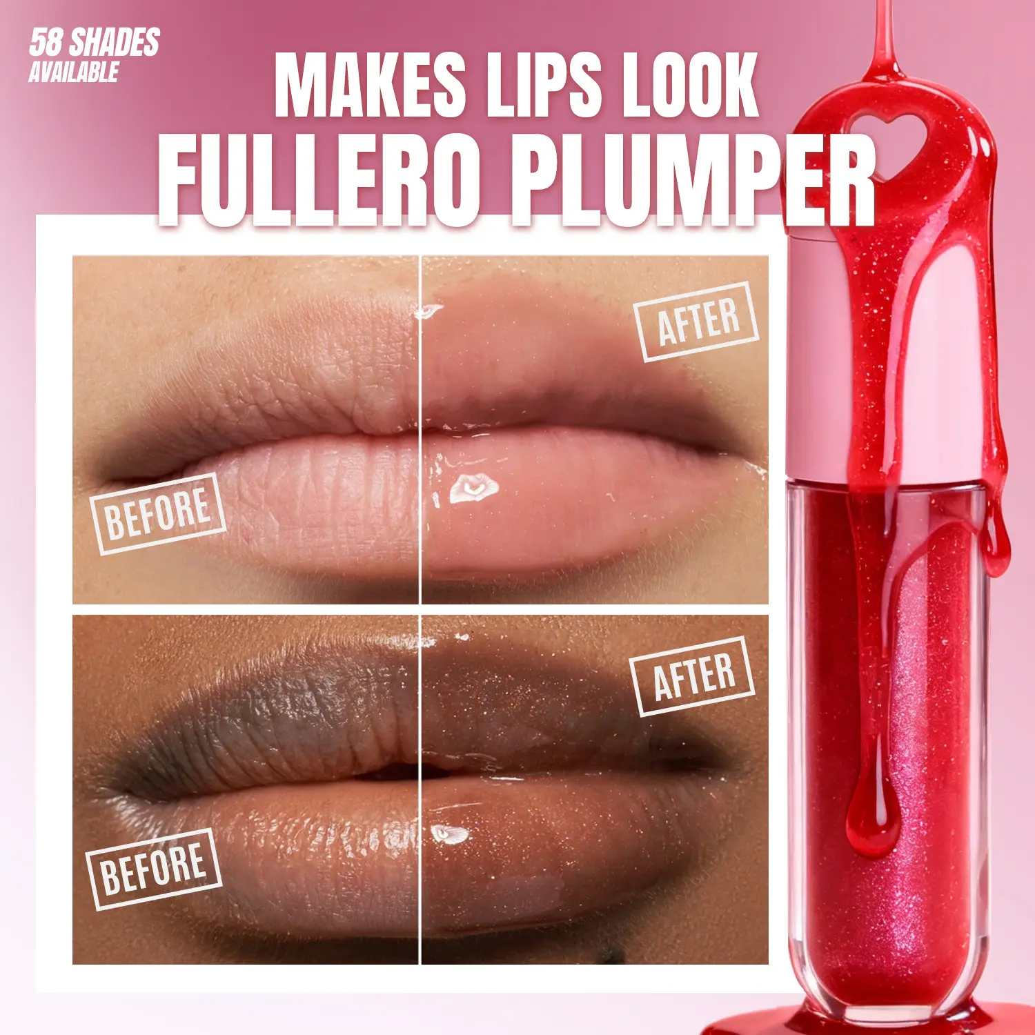 Private Label Moisturizing Private Label Custom Your Own logo Makeup Clear Lip Glaze High-Pigment Lip Gloss