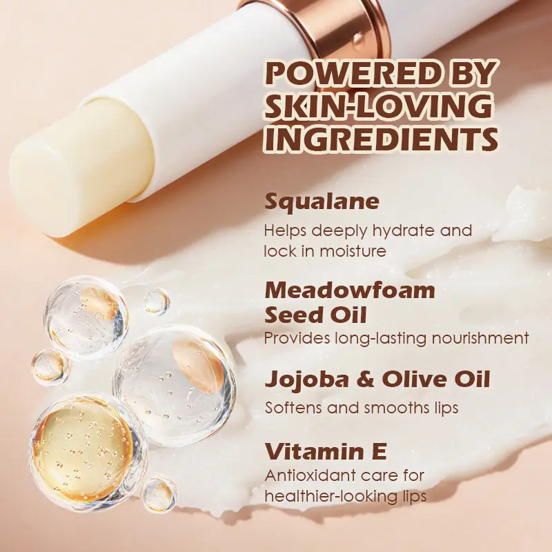 Manufacturer Private Label Vegan Lip Balm OEM ODM Hydrating Wholesale Supplier Natural Lip Care