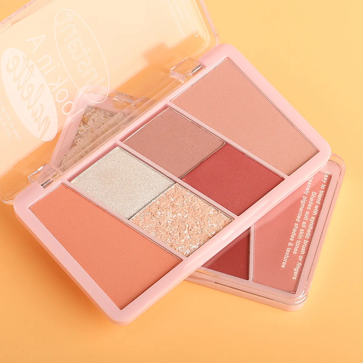 3 in 1 Waterproof Pigment Customisable Natural Tint Matte Blusher Vegan High Pigment Makeup Blusher