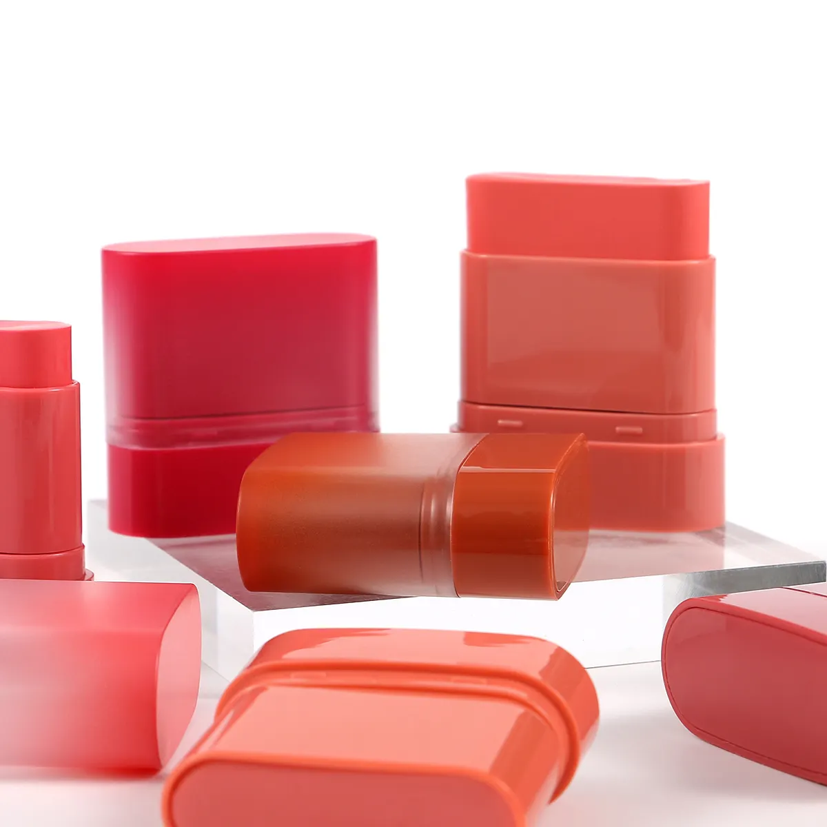 Professional Makeup Blush Stick Private Label Face Blusher Stick Cream egan High Pigment Long Lasting Makeup Blush