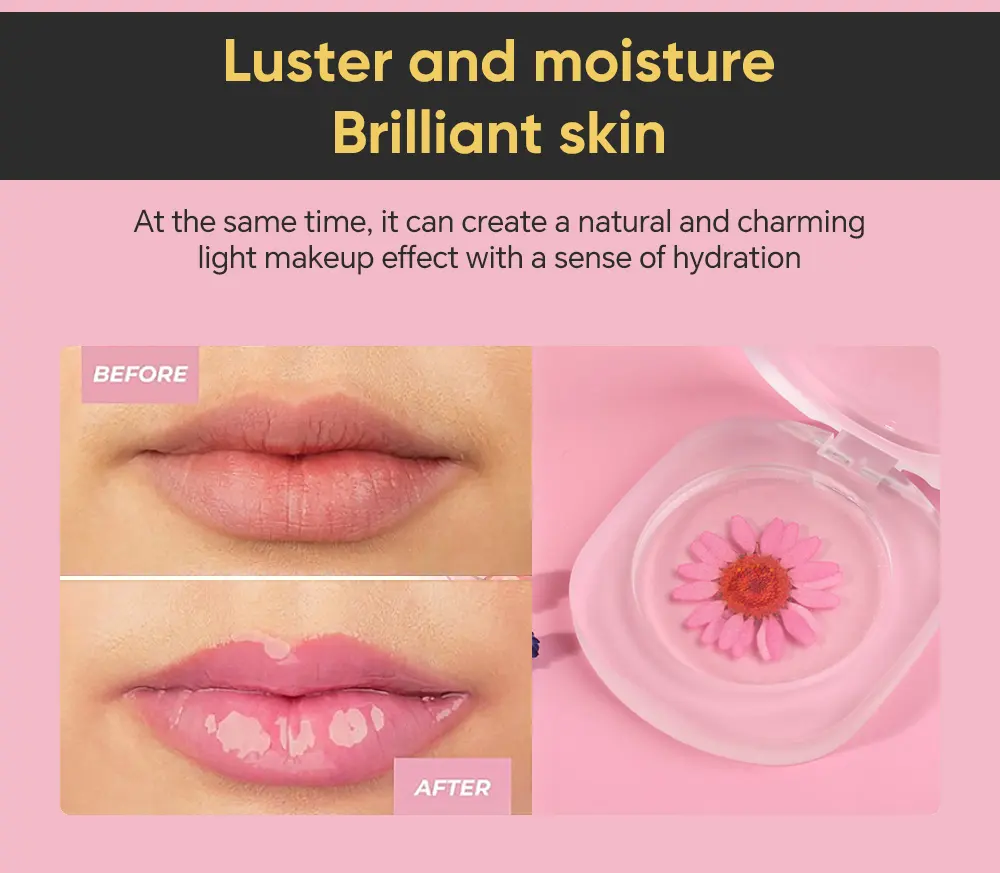 New PH High Pigment Face Check Blush & Lipstick Colors Changing Transparent Moisturizing Cream Cream-Based