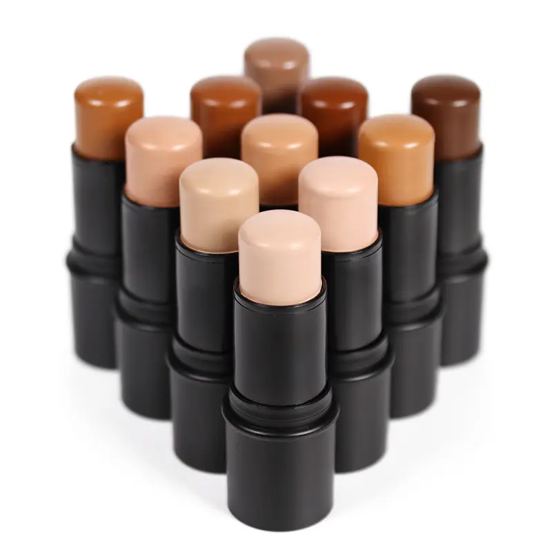 Custom Logo Private Label High Pigment Waterproof Matte Vegan Cream Contour Makeup Contour Stick