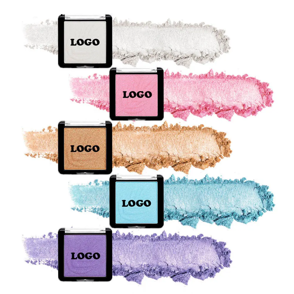 Private Label Wholesale Custom Logo Highlighter No Logo Long Lasting High Quality Makeup Highlighter
