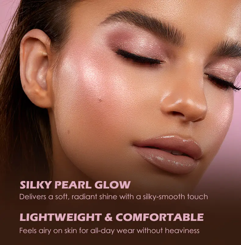 Private Label Wholesale Custom Logo Highlighter No Logo Long Lasting High Quality Makeup Highlighter