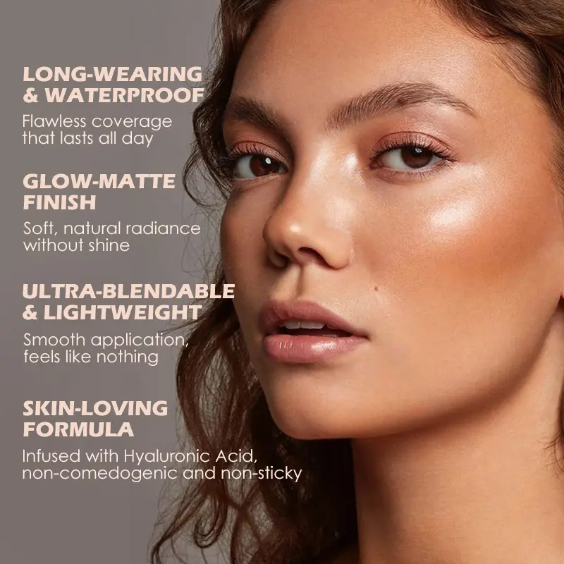 Private Label Makeup Wholesale 6 Color Facial Contour Custom Logo Cosmetic Beauty Makeup Waterproof