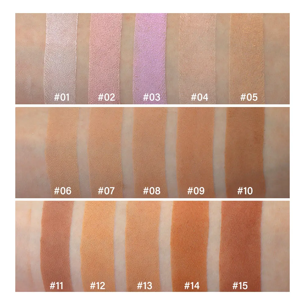 Custom Logo Private Label Cruelty Free Vegan Waterproof Bronzer Powder Cheek Single Smooth Contour Palette High Pigment Bronzer