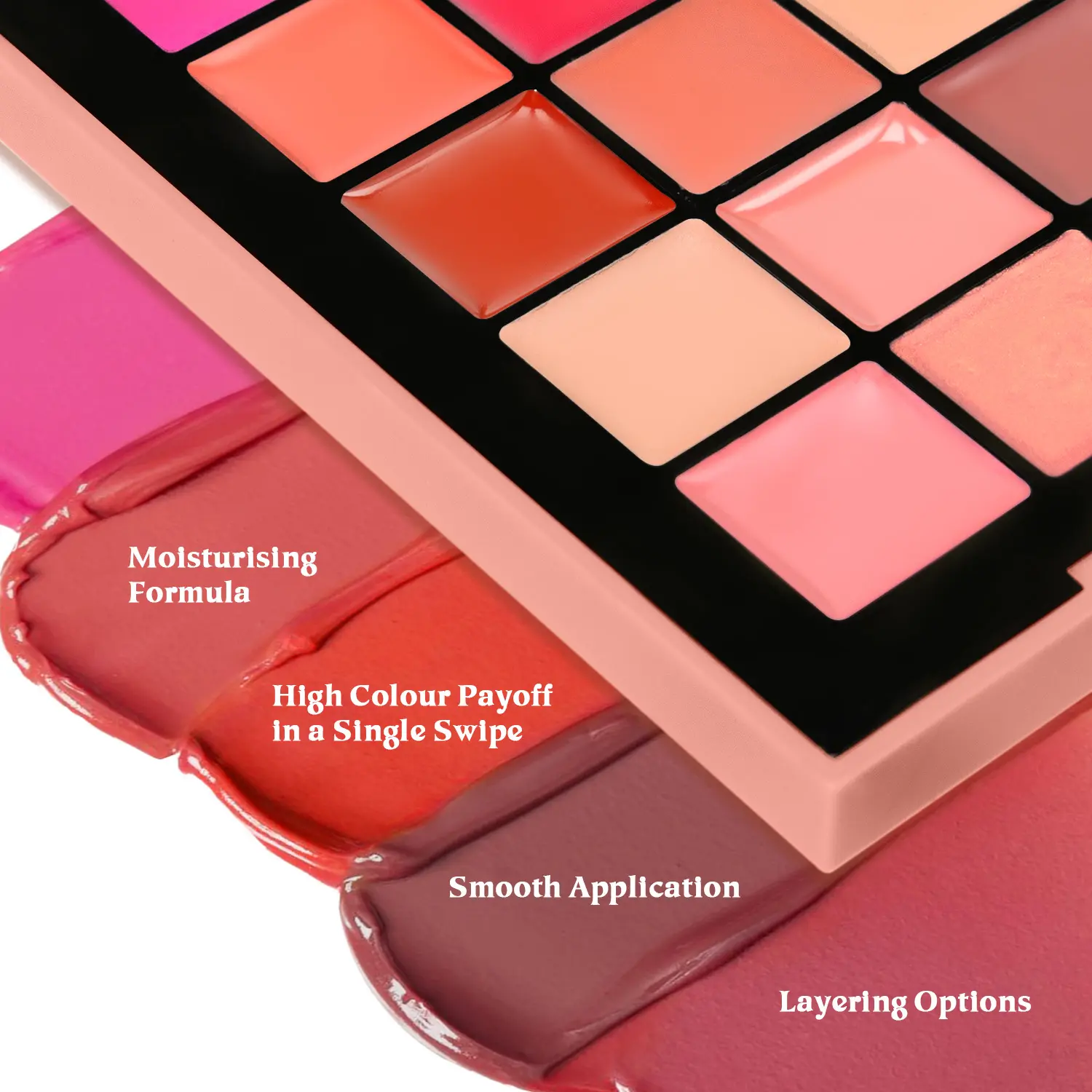 Custom OEM Lip Palette Set, 6/9/12 Colors Creamy Matte Lipstick Palette Wholesale Makeup Cosmetics